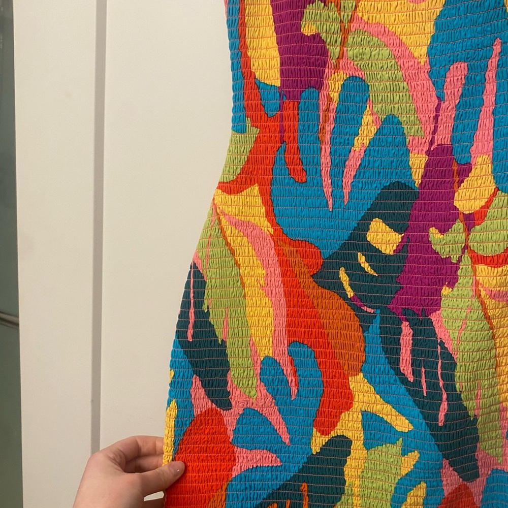 L*Space Multicolor One-Shoulder Dress - Picture 4 of 5